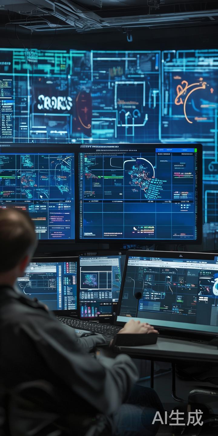 为了快速应对潜在威胁，平台部署了全面的监控系统。这